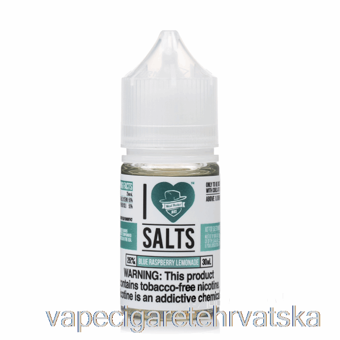 Vape Hrvatska Plava Malina Limunada - Volim Soli - 30ml 25mg